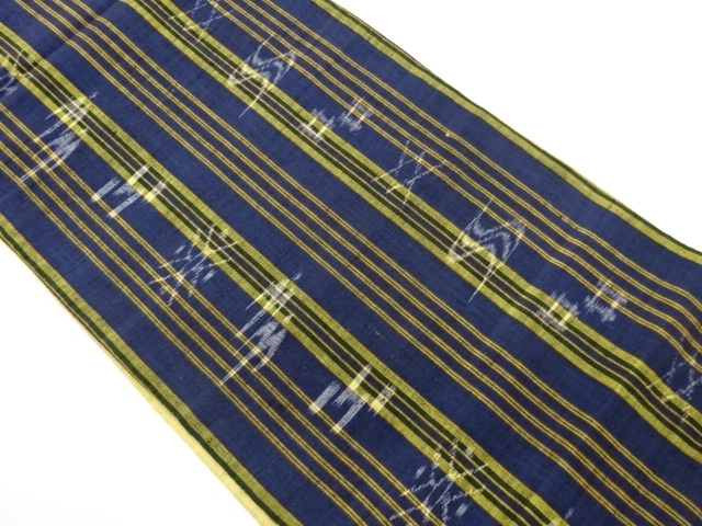 JAPANESE FUKURO OBI / TSUMUGI / WOVEN STRIPE